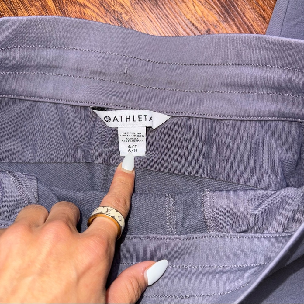 Athleta Headlands Hybrid Trek Mid Rise Jogger Dusty Violet - Picture 4 of 8